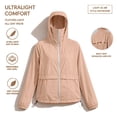 thumbnail image 6 of ATOYSOY Womens Rain Jackets Waterproof Windbreaker Jackets light Portable Fall Rain Coat, 6 of 7