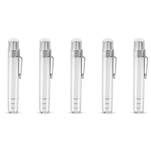 5Pcs Metal Chalk Holder Blackboard Saving Chalk Clip Clutch, Silver