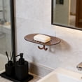thumbnail image 4 of Weloille Soap Dish Holder 1 Piece, Wall Mounted Self Draining Soap Container, Waterproof Non Slip Bathroom Soap Storage Rack, Suitable for Shower Bathroom Kitchen Sink Countertop, 4 of 6