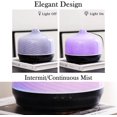 thumbnail image 3 of Porseme 500ml Glass Essential Oil Diffuser Aromatherapy Ultrasonic Cool Mist Humidifier 15-21 Running Hours Waterless Auto-Off Air Diffusers for Sleeping Yoga Office Working Spa and Rest (Pure Purple), 3 of 6