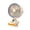Creamcolor, variant on Tibvox USB Rechargeable Clip On Desk Fan With Night Light 5 Speeds Quiet Operation