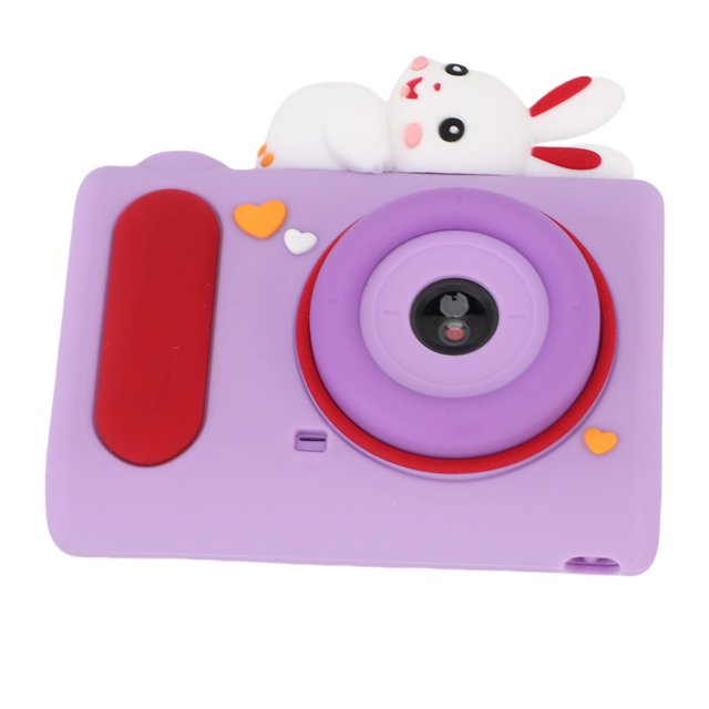 Cámara de Video de Doble Lente HD de 40MP Para Regalos de Cumpeados de Adolescentes, Cobertura de Silicona de Bunny de Dibujos Animados de 2 Pulgadas, Juegos de Inteligencia de