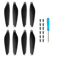 thumbnail image 2 of Set de hélices Craznick de 32 unidades para DJI Mini 3 con herramientas, color plateado, 2 of 6