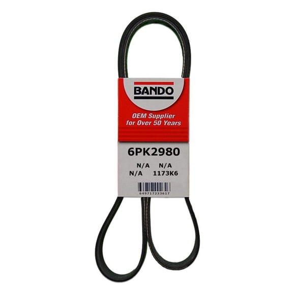 Bando USA 6PK2980 OEM Quality Serpentine Belt
