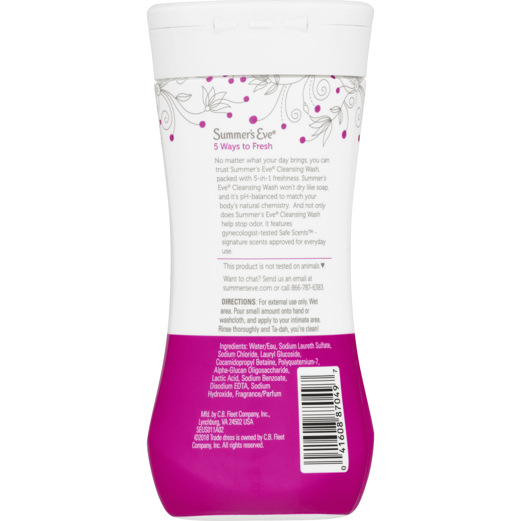 Summers Eve Simply Sensitive Cleansing Wash 90 Fl Oz Walmartcom