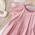 thumbnail image 7 of Tkrady Dress for Girls Spring Summer New Breathable Little Flying Sleeve Cute Princess Dresses, Sizes 2-7 Years, 7 of 7