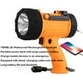 YIERBLUE Bright Spotlight flashlight, WaterResistant Super Flashlight