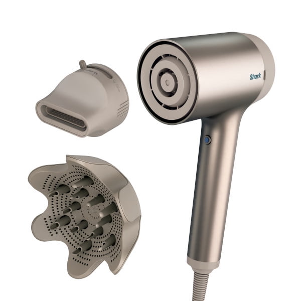 Shark™ HyperAIR Fast-Drying Hair Dryer with IQ 2-in-1 Concentrator and  Curl-Defining Diffuser Attachments (HD113BRN) 