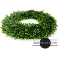 thumbnail image 2 of 3rd Street Inn 22" Soft Touch Holly Indoor/Outdoor Wreath (XL), 2 of 5