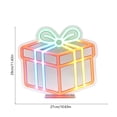 thumbnail image 3 of Christmas Neon Sign Light LED Neon Light for Wall Tabletop Display Hanging or Standing Holiday Light Decor for Party Home, 3 of 6
