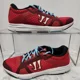 thumbnail image 1 of Warrior Mens Hommes Training Shoes Size 12.5D, Moyen by New Balance. Red Color, 1 of 5