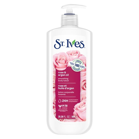 St. Ives Rose & Argan Soothing Body Lotion 20.28OZ