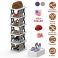 thumbnail image 5 of 6 Tier Foldable Shoe Rack, 5 of 8