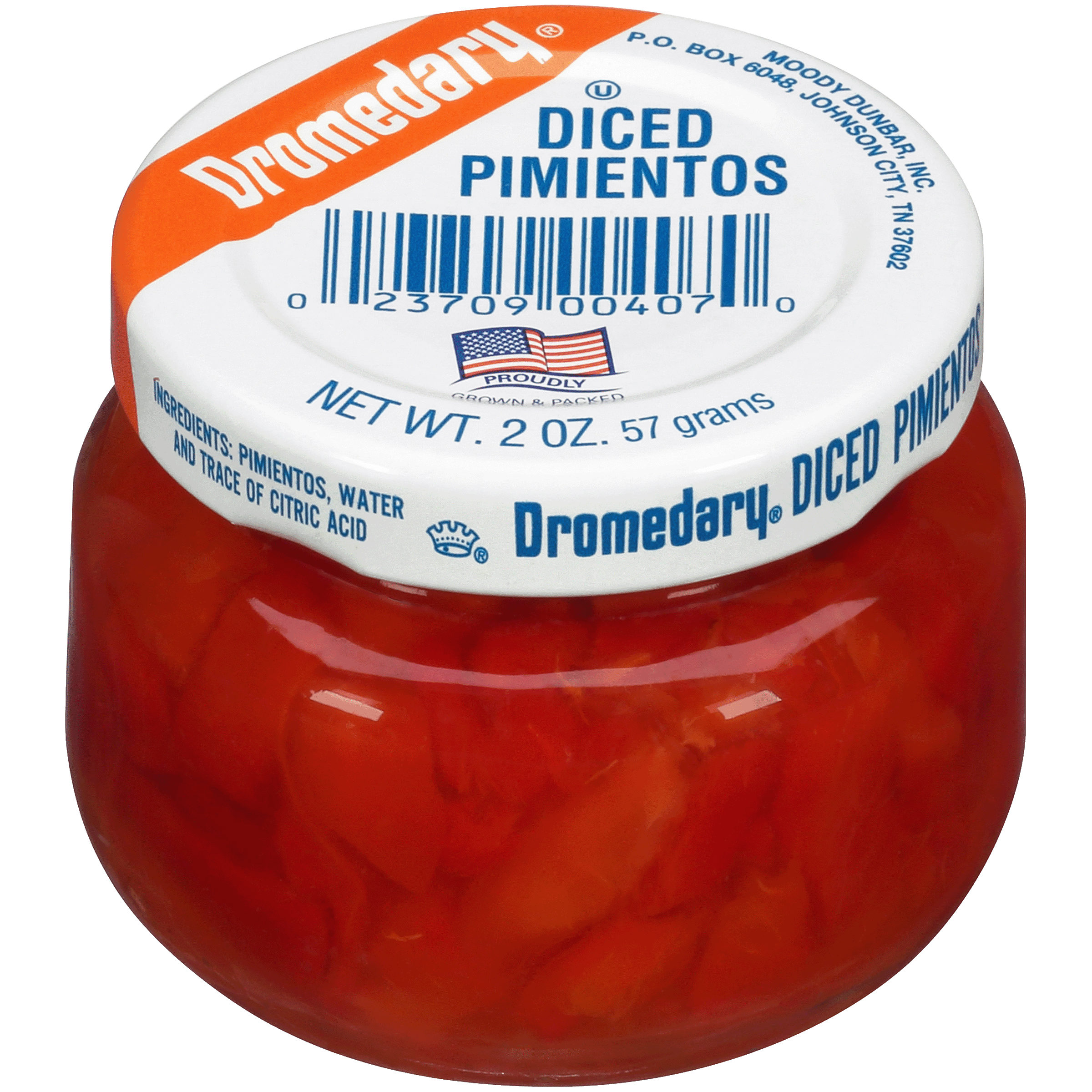 (6 pack) Dromedary Diced Pimientos, 2 oz