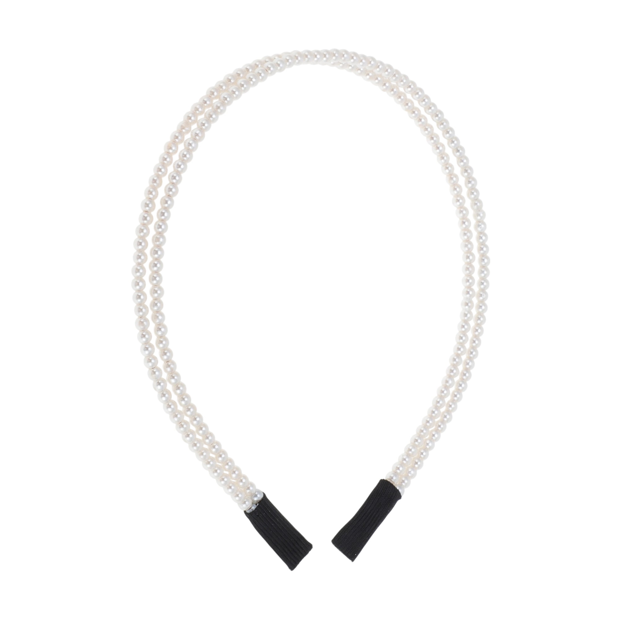 1 pc Faux Pearl Hair Headband New Elegant ?✨✨? Unique Bargains 1 Pc Headband Faux Pearl Hair Accessories  main image 4