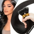 thumbnail image 2 of SEGO Nano Ring Beads Tip Hair Extensions 100% Human Hair Nano Ring Remy Hair Extensions Real Human Hair Cold Fusion Nano Hair Extensions Any Color Nano Loop Extensions 50G-150G Thick Full Head, 2 of 9