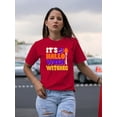 thumbnail image 2 of It's Halloween Witches T-Shirt Women -Image by Shutterstock, Female Medium, 2 of 4