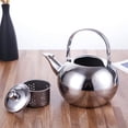 thumbnail image 2 of Bouilloire Commerciale en Acier Inoxydable avec Finition en Porcelaine Élégante - Capacité de 16cm, Résistante à la Rouille, Facile à Nettoyer pour Hôtels, Restaurants, Maisons de Thé, Eau Bouillante et Infusion, 2 of 5