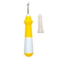 thumbnail image 2 of BUYISI Convenient And Comfortable Grip Ergonomic Design Seam Ripper Cross Stitch Sewing Thread Remover Needlework Tool Yellow, 2 of 5
