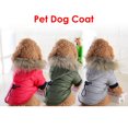 thumbnail image 3 of Abrigo de perro mascota ropa de abrigo de invierno chaqueta de cachorro perros pequeños, 3 of 8