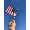 thumbnail image 6 of Handheld American Flags - 4 x 6 inch with SpearTop, Ideal for Patriotic Decorations or Celebrations 50 Pack, 6 of 6