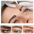 QUSENLON Eyebrow Dye Tint Kit Semi Permanent Eyebrow Tinting Kit
