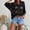 02-Black, variant on Women's V Neck Diamond Hollow Out Knit Top, Batwing Sleeve Loose Crochet Sweater Cover Up Casual Summer Pullover 15-White XXL