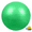 green, variant on Exercise Ball – Stability Ball for Home, Yoga, Gym Ball, Physio Ball, Swiss Ball, Physical Therapy-blue-55cm