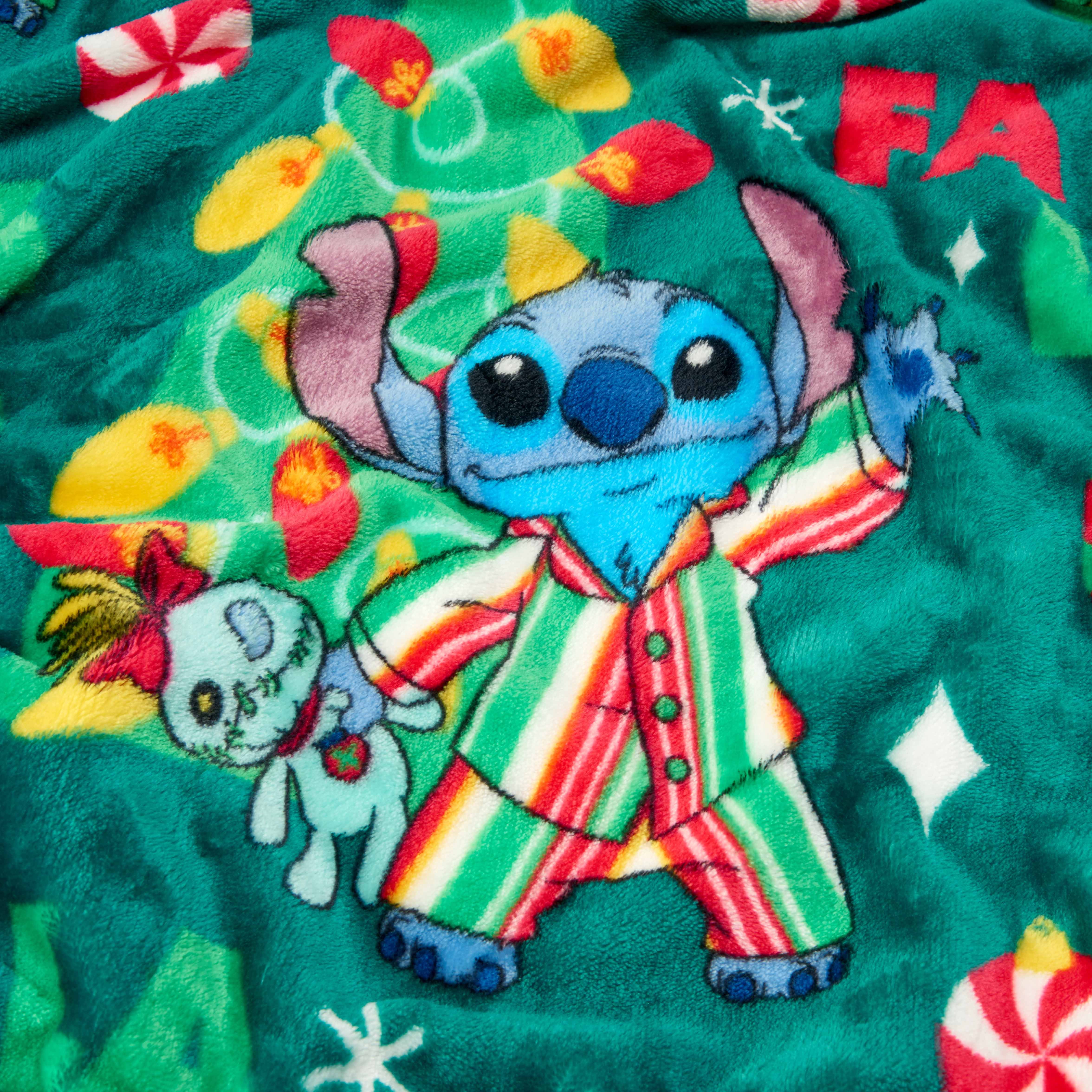 Lilo & Stitch PJ's Tradition Disney Silk Touch Throw Blanket, 50 x