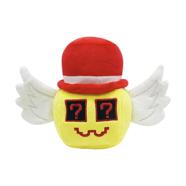 Steal a Brainrot Plush Toy Admin Lucky Block 8.2 Inch Collectible Premium Soft Plushie Inspired from Steal a Brainrot Game - Must-Have Cuddle Buddy for Video Game Fans