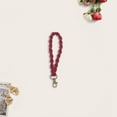 thumbnail image 4 of Macrame Keychain Wristlet Keychains for Women Handmade Hand Wrist Strap with Hanging Buckle - Car Keys Cute Key Chains Boho Keyring Bracelet for Girls, 4 of 6