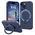 thumbnail image 1 of Funda de teléfono Vanxiliiy compatible con iPhone 14 6.1 azul oscuro, 1 of 6