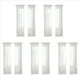 thumbnail image 1 of Cortinas Transparentes Blancas para Ventana 108 Pulgadas de 10 Paneles Cortinas Blancas Transparentes Cortinas Transparentes Panel BáSico de Bolsillo de Varilla, 1 of 7