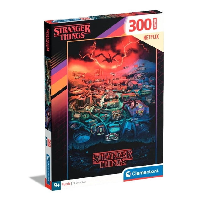Rompecabezas Clementoni Stranger things 300 Piezas