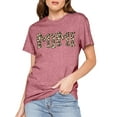 thumbnail image 2 of Mimi Shirts for Women Leopard Print Mimi Graphic Tees Shirts Grandma Gift Casual Short Sleeve Tees Tops, 2 of 7
