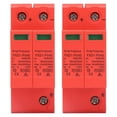 thumbnail image 2 of 2Pcs 2P  Protective Devices Rail Installation Protective Arrester Device With Remote  DC Photovoltaic Arrester, 2 of 8