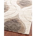 thumbnail image 2 of Safavieh Florida Shag Oversized Rug in Cream / Smoke, 2 of 5