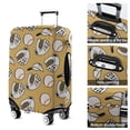 thumbnail image 5 of Yellow Baseball Items Pattern Luggage Cover Fashion Suitcase Cover Baggage Covers Fit 25-28 Inch Luggage (Go Travel), 5 of 5