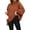 Orange, variant on PRETTYGARDEN Women's Oversized Sweaters Sleeve Crew Neck Jumper Tops Chunky Knit Pullover Sweater