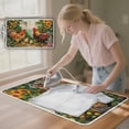 thumbnail image 3 of ZIATUBLES Rooster Chicken Floral Print Portable Ironing Pad Multifunctional Foldable Ironing Blanket Heat Resistant Ironing Mat for Laundry, Travel, RV, 31.5" x 19.6", 3 of 7