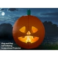 thumbnail image 6 of ANIMAT3D Inflatable Jabberin' Jack Talking Animated Inflatable Pumpkin with Built in Projector & Speaker Plug'n Play, 6 of 7