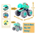 thumbnail image 2 of Set de juguetes Bee Tree Monster Truck con toro, leopardo y cocodrilo, 2 of 5
