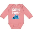 thumbnail image 3 of Inktastic Future Pilot Childs Airplane Flying Boys or Girls Long Sleeve Baby Bodysuit, 3 of 5