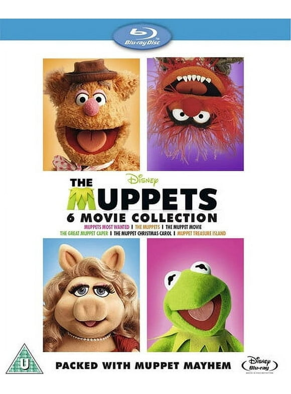 The Muppets: 6 Movie Collection (Blu-ray), Jim Henson Co, Comedy