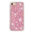 thumbnail image 5 of for iPhone 7 / 8 / SE 2022 & 2020 Glitter Case, Cute Bling Sparkle Shiny Slim Soft Silicone Reflective Clear TPU Bumper Women Girls Shockproof Protective Case for iPhone 7 / 8 / SE 2022 & 2020, Pink, 5 of 6