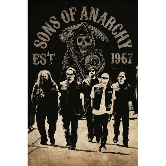 Posterazzi Sons of Anarchy - Reaper Crew Poster Print - 24 x 36 in.