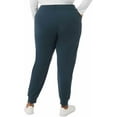 thumbnail image 6 of 32 Degrees Heat Women's Tech Fleece Jogger Pants ( Deep Peacock, 2X), 6 of 7