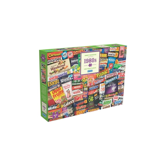 1000 Pièces Puzzle Bonbons Rétro Puzzle Durable pour les Adultes Premium 100% Carton Recyclé gibsons games
