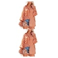 thumbnail image 1 of Jumpingount Blusas de mujer a la moda y cómodas, camisas para cualquier ocasión, camisas y blusas de fibra asequibles para mujer, manga Type2 NO2, 1 of 6