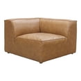 thumbnail image 2 of Moe's Home Collection Form Corner Chair Sonoran Tan Leather Leather, 2 of 5
